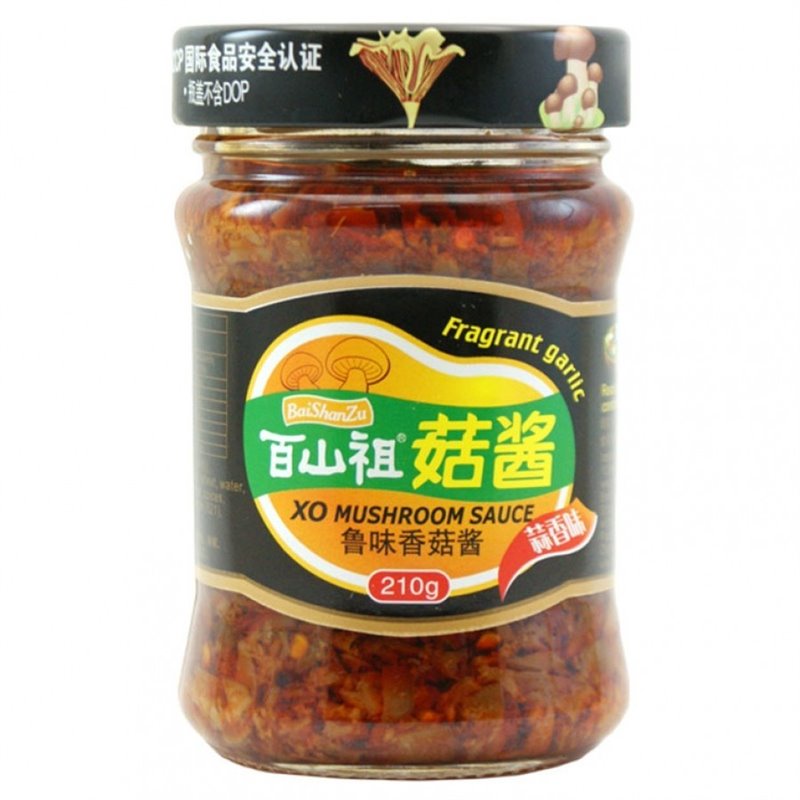 百山祖 鲁味XO香菇酱 210g